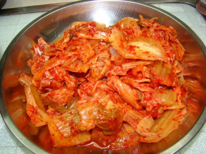 Кимчи с пекинской капусты