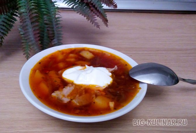 свекольник горячий